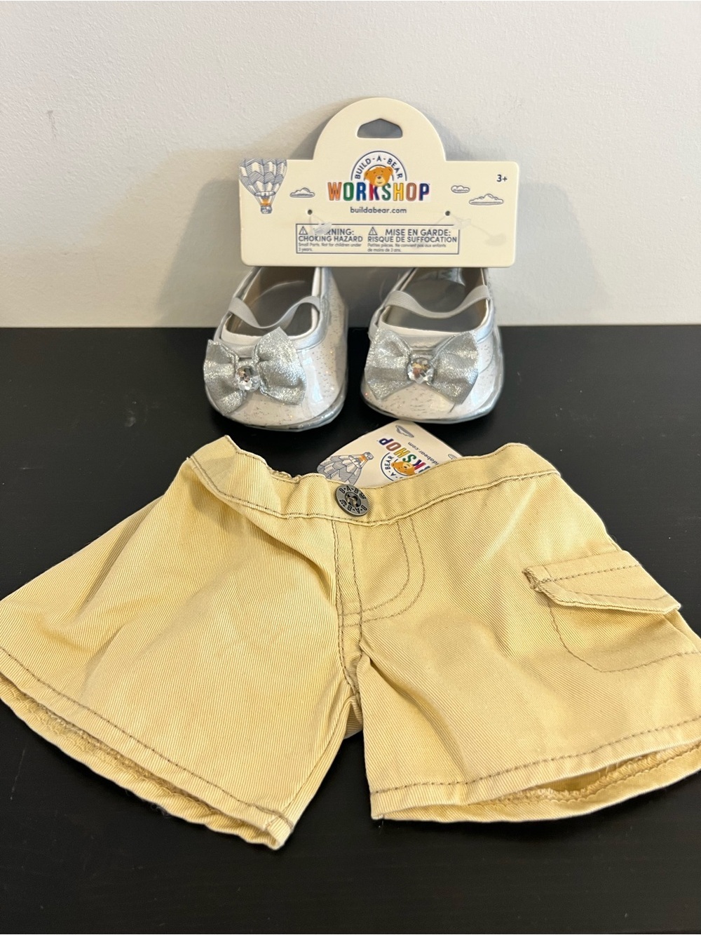 Build A Bear Princess Heels & Shorts BRAND NEW WITH TAGS